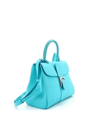 Pre-Owned Delvaux Mm Brillant Top Handle Bag Leather