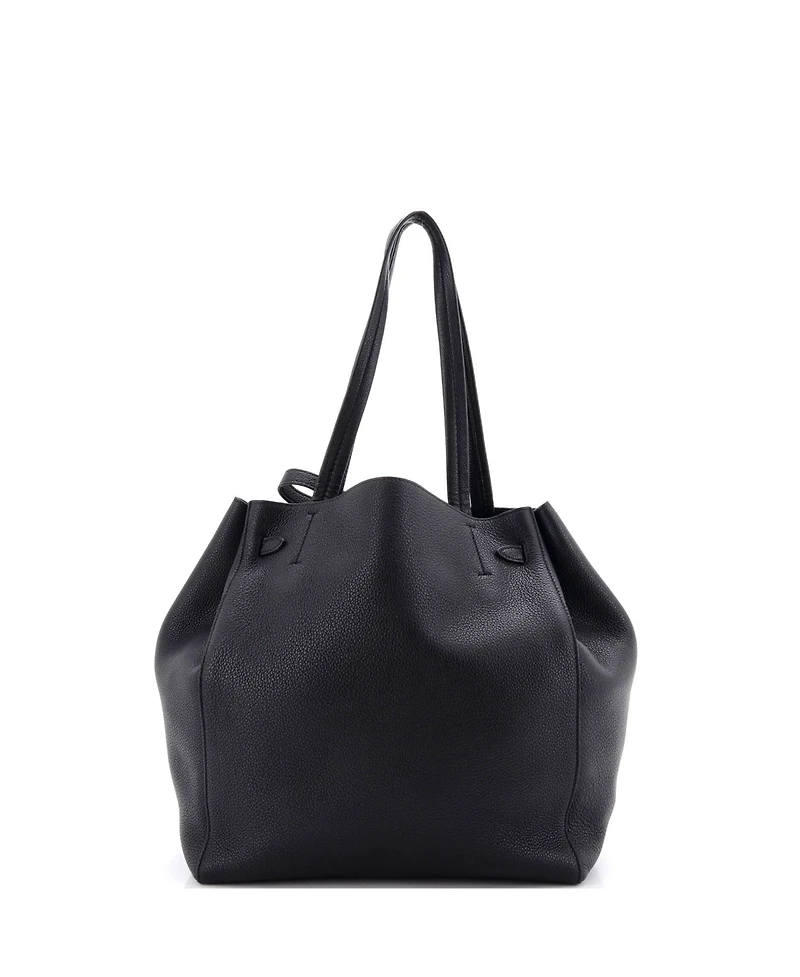 Pre-Owned Celine Medium Phantom Tie Cabas Tote Leather