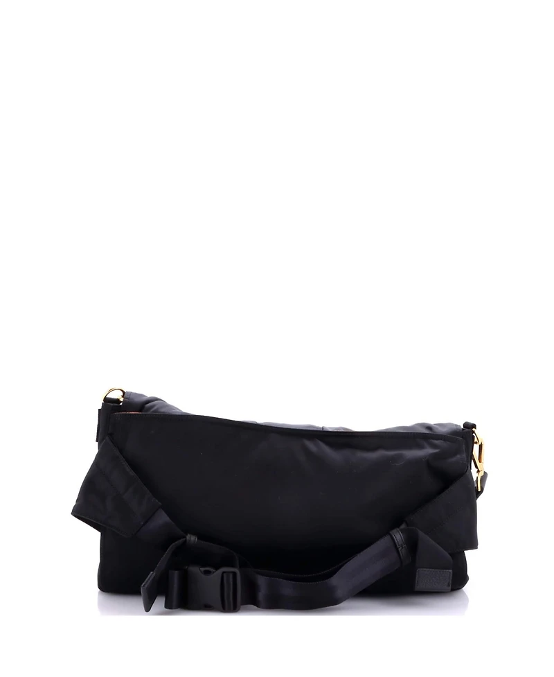 Pre-Owned Fendi Large Porter Baguette Bag Nylon