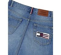Tommy Hilfiger Girls' 7-16 Wide-Leg Jeans
