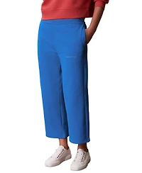 Calvin Klein Performance Women's Brushed Cropped Wide-Leg Sweatpants