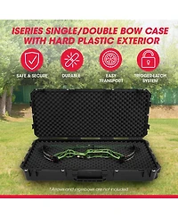 Skb Cases 3I-4719-pl iSeries Single/Double Bow Case with Hard Plastic Exterior