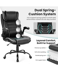 gaomon Oversized Executive Office Chair, Heavy Duty High Back with Headrest and Lumbar Support