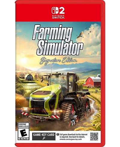 Solutions 2 Go Farming Simulator Signature Edition Game Key Card for Nintendo Switch