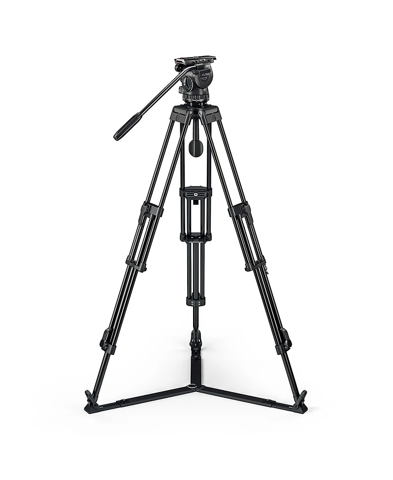 Sachtler Fsb 6 Mk Ii Fluid Head with Eng 75/2 D Hd 3-Section Aluminum Tripod and Sp 75 Ground Spreader