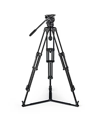 Sachtler Fsb 6 Mk Ii Fluid Head with Eng 75/2 D Hd 3-Section Aluminum Tripod and Sp 75 Ground Spreader