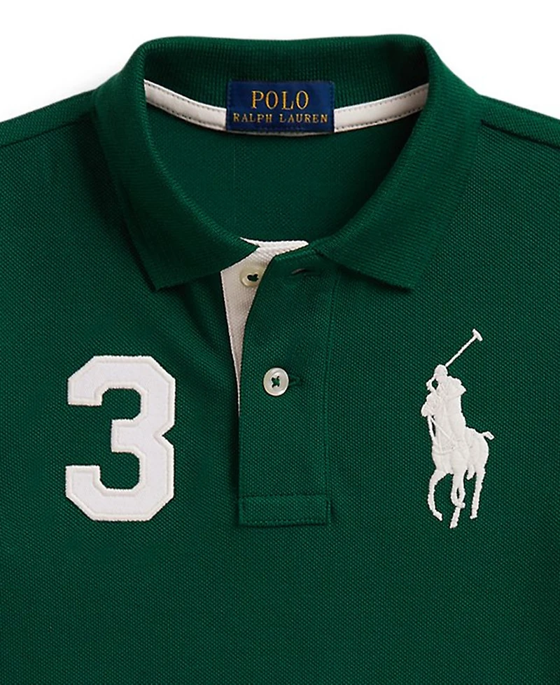 Polo Ralph Lauren Boys' 2T-7 Big Pony Cotton Mesh Polo Shirt