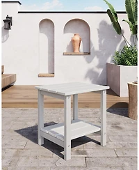 homfan Tier Outdoor Side Table