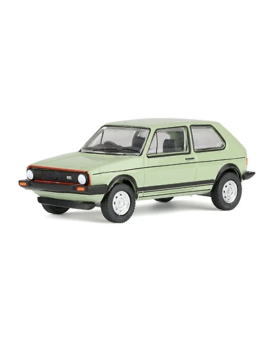 Greenlight 1/64 1979 Vw Golf Gti, Inari Silver Metallic, Club Vee-Dub Series 16