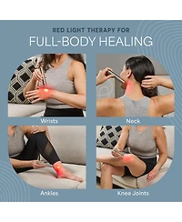 LifePro Red & Infrared Light Therapy Device for Pain Relief & Inflammation, 3 Wavelengths