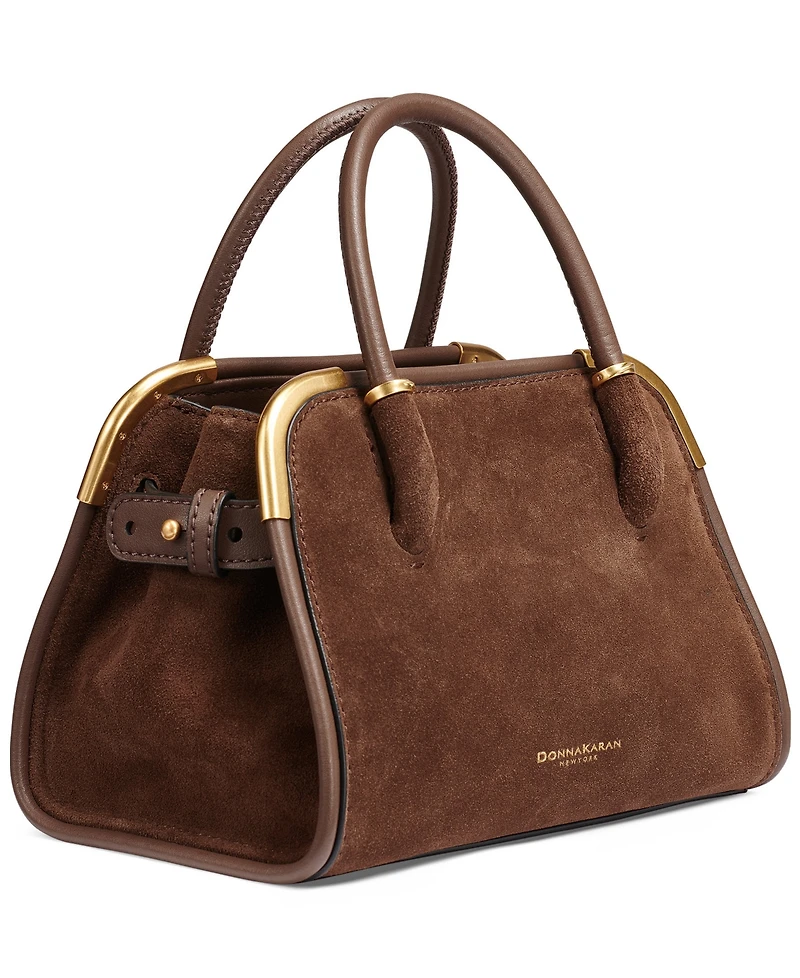 Donna Karan New York Leather Small Satchel Handbag