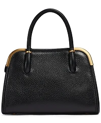 Donna Karan New York Leather Small Crossbody Satchel Handbag