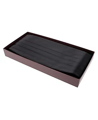 Trafalgar Men's Sutton Solid Color Silk Cummerbund