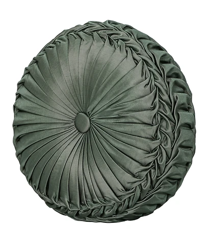 J Queen New York Alina Round Decorative Pillow, 15" Round