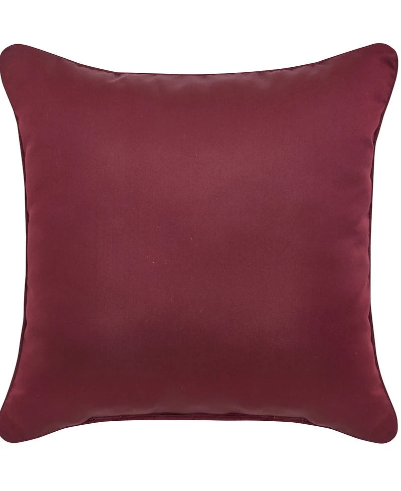 J Queen New York Phyllis Square Embellished Decorative Pillow, 20" x 20"