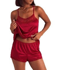 Adore Me Women's Tiani Pajama Cami and Shorts Set