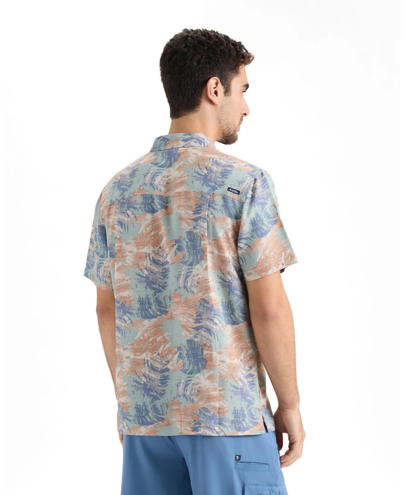 Salt Life Men's On Another Holiday Short Sleeve Woven Shirt