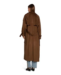 Belle & Bloom Women's Long Lost Lover Soft Maxi Trench