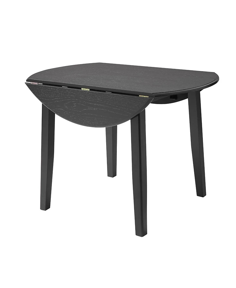 Streamdale Furniture 5-Piece Round Dining Set for 4 - Wood Table and 4 Chairs