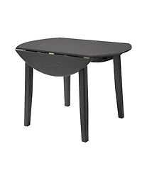 Streamdale Furniture 5-Piece Round Dining Set for 4 - Wood Table and 4 Chairs