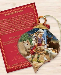 Designocracy Little Drummer Boy Holiday Ornament