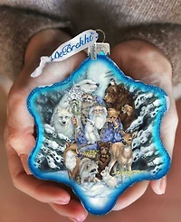 G.DeBrekht Gather In Peace Father Winter Holiday Ornament