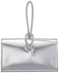 Nina Crystal Cord Handle Flap Small Handbag