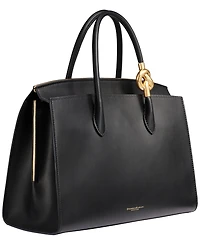 Donna Karan New York Loden Leather Large Satchel Handbag