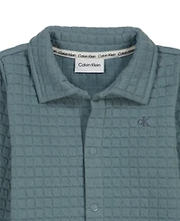 Calvin Klein Baby Boys' Long-Sleeve Coverall