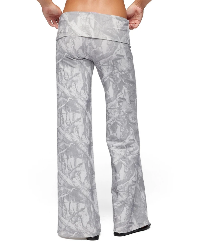 Edikted Women's Cammy Wide Leg Foldover Pants