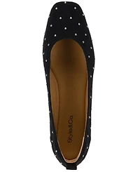 Style & Co Women's Brookee Slip-On Studded Flats, Macy's Exclusive