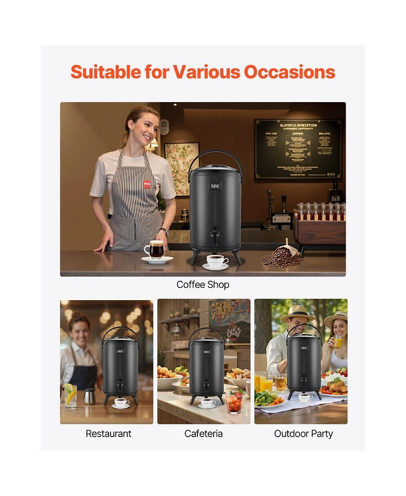 Cozito Insulated Beverage Dispenser