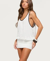 Edikted Women's Marise Contrast Mini Dress