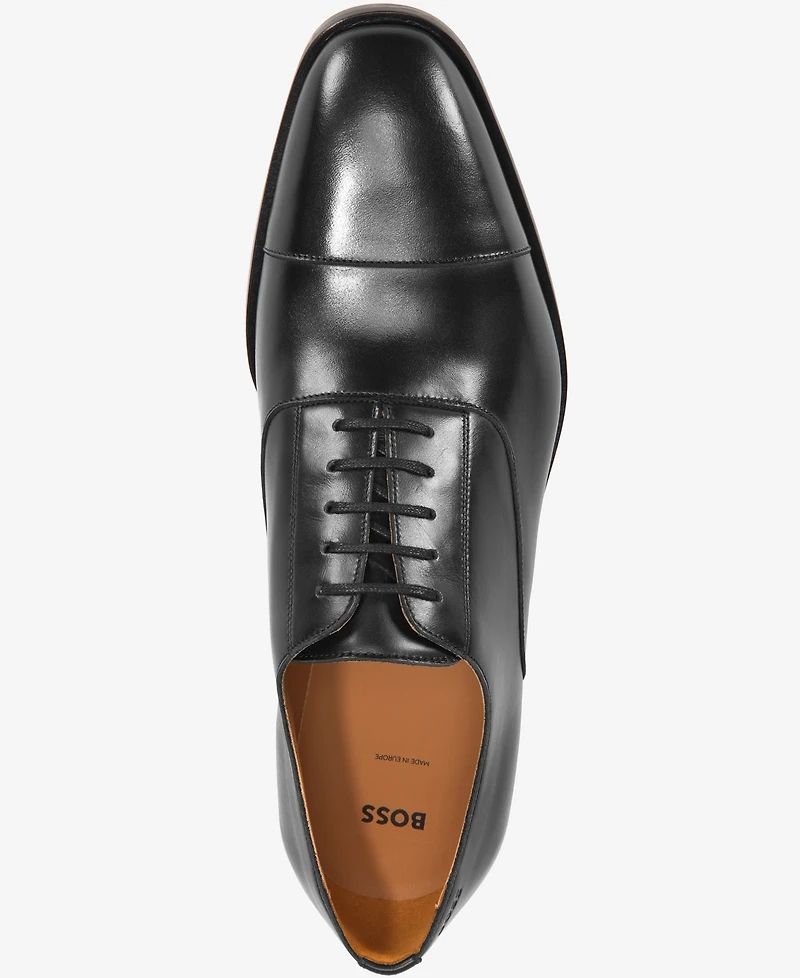 Boss by Hugo Men's Garren Leather Oxford Dress Shoes