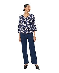 Masai Copenhagen Women's MaBenika Floral Print Blouse