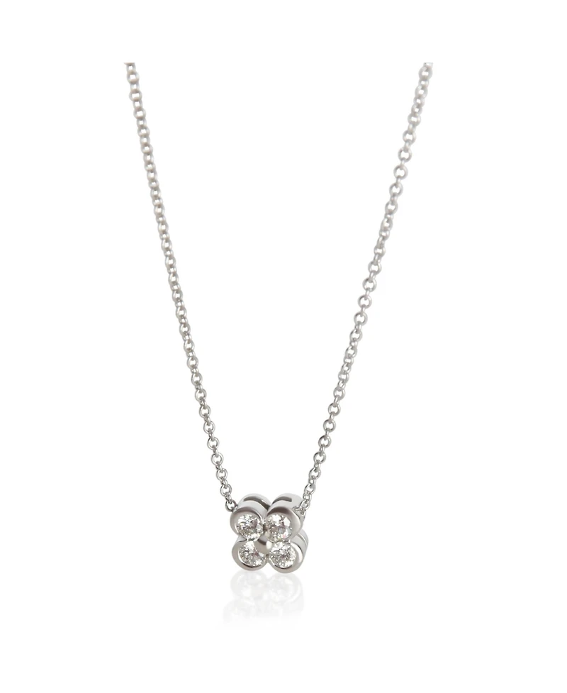 Pre-Owned Tiffany & Co Platinum Diamond Lace Pendant