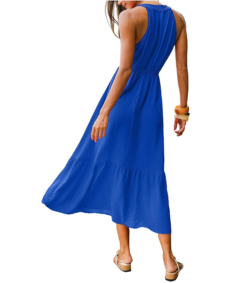 Cupshe Women's Under the Setting Sun Maxi Beach Dress