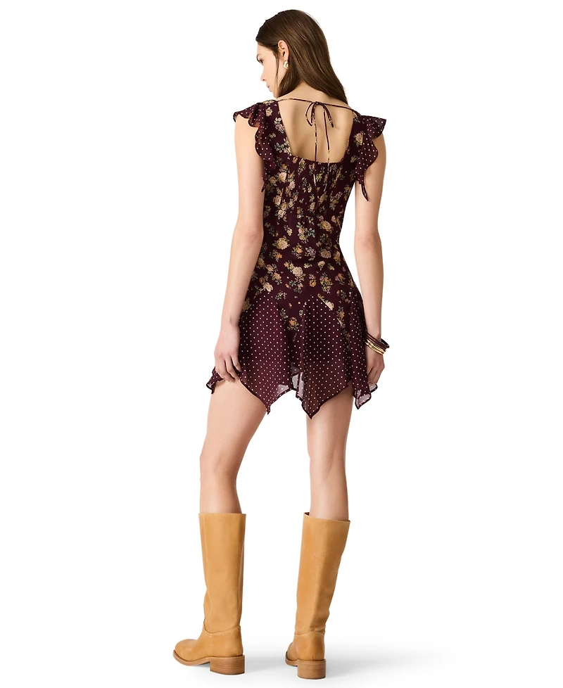 Steve Madden Women's Tanisha Sweetheart Neck Dress