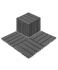 Streamdale Furniture Interlocking Waterproof Decking Tiles
