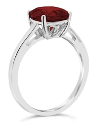 Garnet (2-3/4 ct. t.w.) Ring Sterling Silver