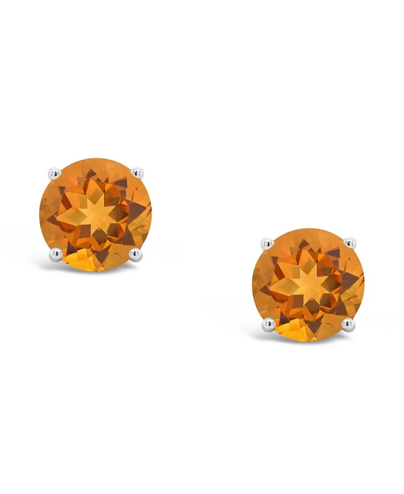 Garnet (3-1/5 ct. t.w.) Stud Earrings Sterling Silver (Also Available White Topaz and Citrine)