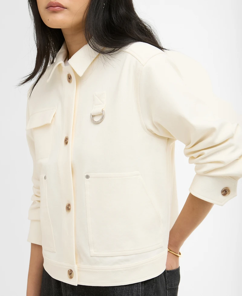 Barbour Women's Kirby Collared Jersey Overshirt
