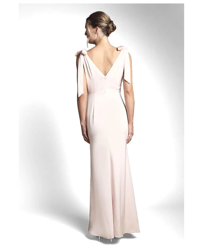 Coast Women's V-Neck Crepe Maxi Dress