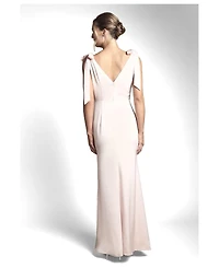 Coast Women's V-Neck Crepe Maxi Dress