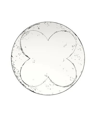 Midola Round Wall-Mounted Mirror Versatile Home Decor Ideal for Bedrooms, Living Rooms, Dining Rooms, Fireplaces, Foyers, and More