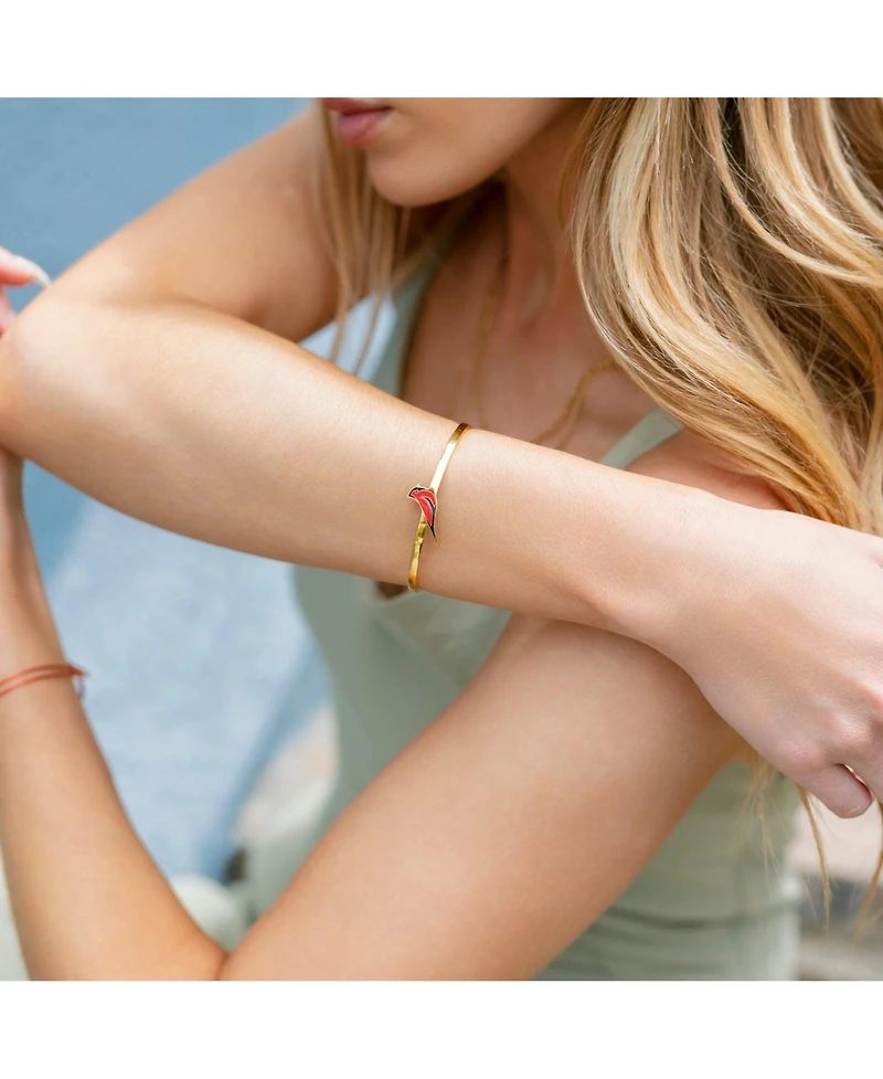 Mantra Cardinal Cuff - Always In My Heart Bracelet