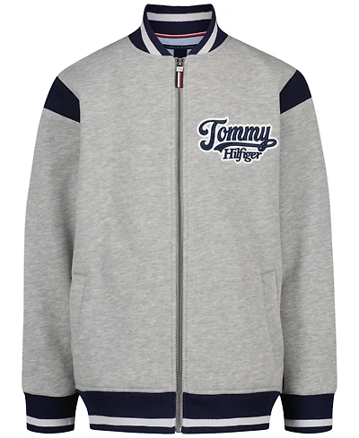 Tommy Hilfiger Boys' 2T-7 Varsity Freshman Zip-Front Jacket