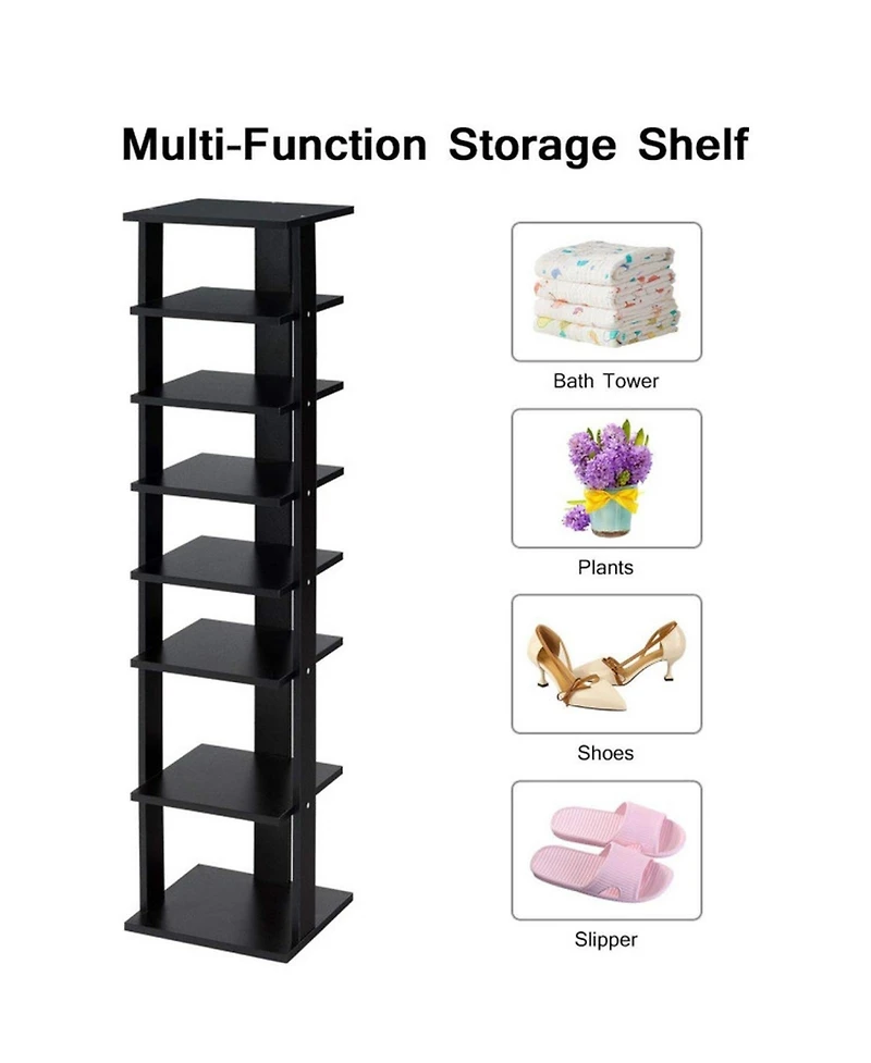 Gouun 7-Tier Vertical Shoe Rack for Front Door