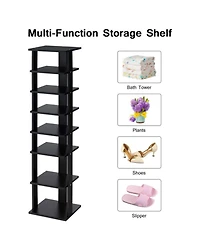Gouun 7-Tier Vertical Shoe Rack for Front Door