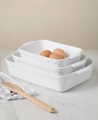 Costa Nova Pearl 82 oz. Rectangular Baker